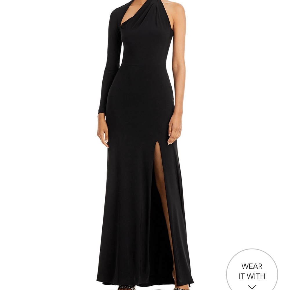 Bloomingdales : Elegant One shoulder asymmetrical dress